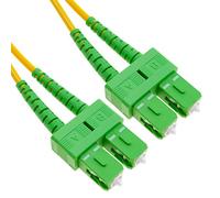 bematik - cavo di fibra ottica SC/APC A SC/APC Duplex in 9/125 di 20 m OS2 (fk038)