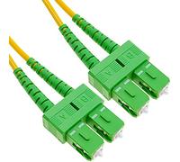 bematik - cavo di fibra ottica SC/APC A SC/APC Duplex in 9/125 di 25 m OS2 (fk039)