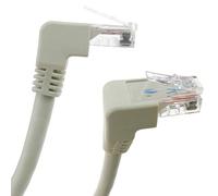 BeMatik - Cavo di rete UTP Cat.6 RJ45 UTP 24AWG LAN, 25 cm (RJ091)