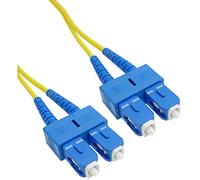 BeMatik - Cavo in Fibra Ottica SC a SC Duplex monomodale 9/125 del 10 m OS2