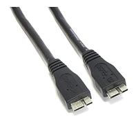 BeMatik - Cavo SuperSpeed USB 3.0 (Micro USB-M Tipo A/Tipo B MicroUSB-M) 3m
