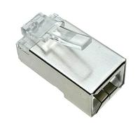 BeMatik - Connettore FTP Cat.6 RJ45 Maschio per la crimpatura di Cavo 100-pack
