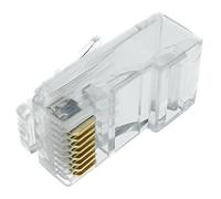 BeMatik - Connettore UTP Cat.6 RJ45 maschio per la crimpatura di cavo 100-pack