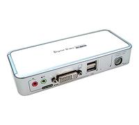 BeMatik - DVI KVM Switch USB2 Audio Uniclass 1KVM a 2CPU
