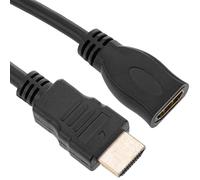 BeMatik - HDMI 1.4 Cavo Tipo A Maschio a 20cm Femminile