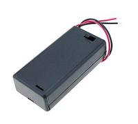 BeMatik - Holder in Scatola per 2 AA LR6 1.5V con Interruttore - NUOVO