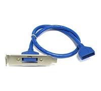 BeMatik - HS20 scheda madre USB 3.0 femmina a maschio BH20 (basso profilo)