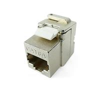 BeMatik - Keystone Cat.6A RJ45 femmina a TB110 STP montaggio senza attrezzi
