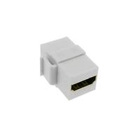 BeMatik - Keystone HDMI da HDMI-A femmina a HDMI-A patch femmina per pannello con cornice 110 (RP068)