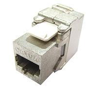 BeMatik - Keystone RJ45 Femmina a TB110 (STP Cat6 Senza Attrezzi)