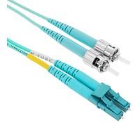 BeMatik - OM3 Cavi in Fibra Ottica LC Duplex ST Multimode 50/125 2m