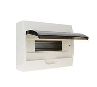 BeMatik - Quadro Elettrico di Superficie SPN 12M IP40 di plastica ABS