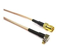 BeMatik - RG-316 Cable 20cm (Lucent Maschio MC-Card/RSMA-Femmina)