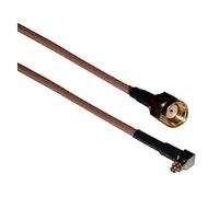 BeMatik - RG-316 Cable 20cm (Lucent Maschio MC-Card/RSMA-Male)