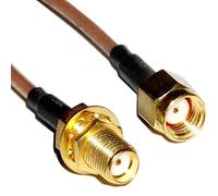 BeMatik - RG316 cavo coassiale SMA-femmina per RSMA-Male 20 centimetri