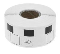 BeMatik - Rotolo bobina da 1000 etichette adesive compatibili con Brother DK-11221 23x23mm (KT065)