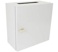 BeMatik - Scatola di distribuzione elettrica metallica con protezione IP65 per fissaggio a parete 400 x 400 x 150 mm (DF015)