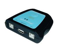 BeMatik - USB Manual Switch 2 Computer a 1 Porta USB