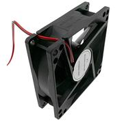 BeMatik - Ventilatore di telaio 80x80x25 mm da 12 VDC per Case Computer (VL016)