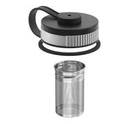 BeMaxx Accessori per tappi di ricambio per bottiglie ACTIVE FLASK a bocca larga di tutte le dimensioni (950 ml, 680 ml, 530 ml, 410 ml) | Senza BPA, a prova di perdite (tappo con infusore per il tè)