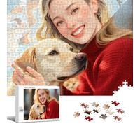 Bemaystar Puzzle Personalizzato con Foto - Crea il Tuo Quadro da 35-1000 Pezzi, Regalo Personalizzato Unico per Ogni Occasione con Stili Artistici Esclusivi