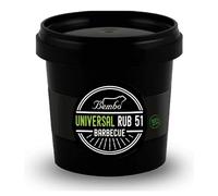 BEMBO BBQ UNIVERSAL 200 g - Condimento Secco per Ribs, Pulled Pork, Brisket e Pollo - Ideale per Low & Slow, Griglia e Affumicatore - Perfetto per Bark e Crosta Croccante