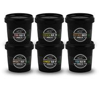 Bembo Kit BBQ - 6 Premium Dry Rub per Barbecue | Spezie e Insaporitori