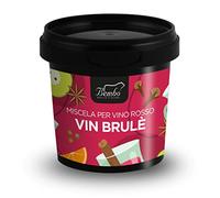 Bembo Vin Brulé - Preparato Completo con Spezie per Vin Brulé e Zucchero | Miscela per 1 Litro di Vino Rosso Caldo - Pronto in 15 Minuti - Made in Italy