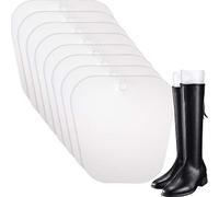 Bememo 8 Pezzi Inserti di Stivali Shape Forma Supporti di Stivali Alti per Donne e Uomini (Trasparente, 10 Pollici)