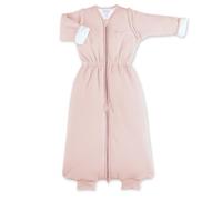 BEMINI - Sacco nanna/Magic Bag 1836 mesi gambe separabili PADY TETRA JERSEY tog 3,0 | Zip | Caldo | Maniche Lunghe | Antico Rosa Blush