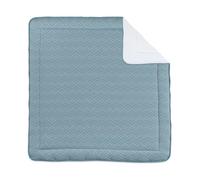 BEMINI - Tappeto per box 100 x 100 cm, colore: Blu minerale Wonder
