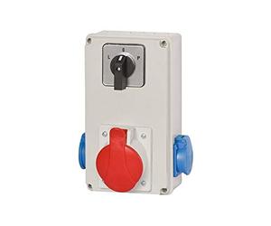 Bemis Distributore a parete BICO 32A 5p, 2 x 230 V