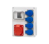 Bemis Distributore a parete R-240 16A 5p, 4x230V IP44