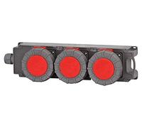 Bemis Distributore a parete TRIBOX 16A 5p, 2x32A 5p IP44
