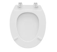 Bemis sedile wc copriwater coprivaso universale in legno Canyon C&M 42-44x37 cm