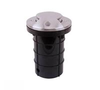 Bemko DORYT - Faretto da incasso esterno GU10 50 W max - IP67 - Circolare con coperchio, 160 x 105 mm