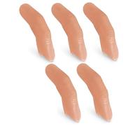 Bemonew 5 Dita da Strega con Trucco Magico per Il Pollice, Dita in Gomma Morbida per Prestazioni ravvicinate, Colore della Pelle