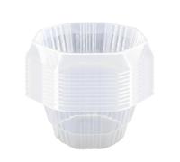 Bemonew Campane da giardino per piante, confezione da 10 campane da giardino, riutilizzabili, in plastica, con bordo barriera a 45°, per piantine di ortaggi all'aperto, protezione per lumache e