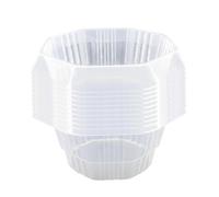 Bemonew Campane da giardino per piante, confezione da 10 campane da giardino, riutilizzabili, in plastica, con bordo barriera a 45°, per piantine di ortaggi all'aperto, protezione per lumache e