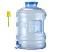 Bemonew Contenitore di acqua da 4 galloni con il punto, PC del commestibile | Spigot integrato, PC per alimenti, facile da pulire, ideale per campeggio e casa