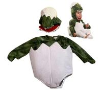 Bemonew Costume da Dinosauro per Bambini Costume da Dinosauro Morbido e Divertente per Uova da Bambino per Cosplay di Feste di Natale di Halloween, Adatto a Bambini con Un'Altezza di 27, 6 Pollici