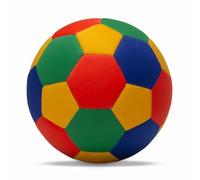 Bemonew Pallone da calcio per bambini, misura 4, colorato, per dribbling, passaggio, controllo footwork, 20 cm