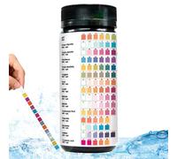 Bemonew Strisce di prova dell'acqua Strisce reattive dell'acqua 100 pz/set 15 in 1 Test Veloce per Bere Sostituzione Kit Resistente Vc