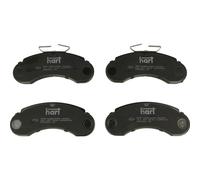 Bemsbeläge Set Pastiglie Freno a Disco Frontale per Mercedes MB 100 W631 2,4