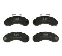 Bemsbeläge Set Pastiglie Freno a Disco Frontale per Mercedes MB 100 W631 2,4