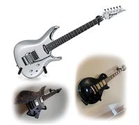 BEMTE Supporto da parete per chitarra e basso, supporto orizzontale (chitarra elettrica/ukulele)