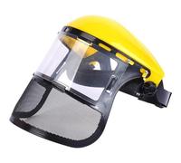Bemvp Casco per Decespugliatore Casco di Sicurezza Giardino Maschera Protettiva Industriale per Decespugliatore Protezione Forestale