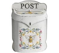 Bemvp Cassetta Postale in Metallo, Stile Vintage, Parete, per Casa, L'esterno, L'Ufficio, L'azienda E Decorazione.