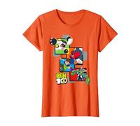 Ben 10 Are You Ready? Maglietta, Donna, Arancio, S