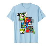 Ben 10 Are You Ready? Maglietta, Uomo, Celeste, L